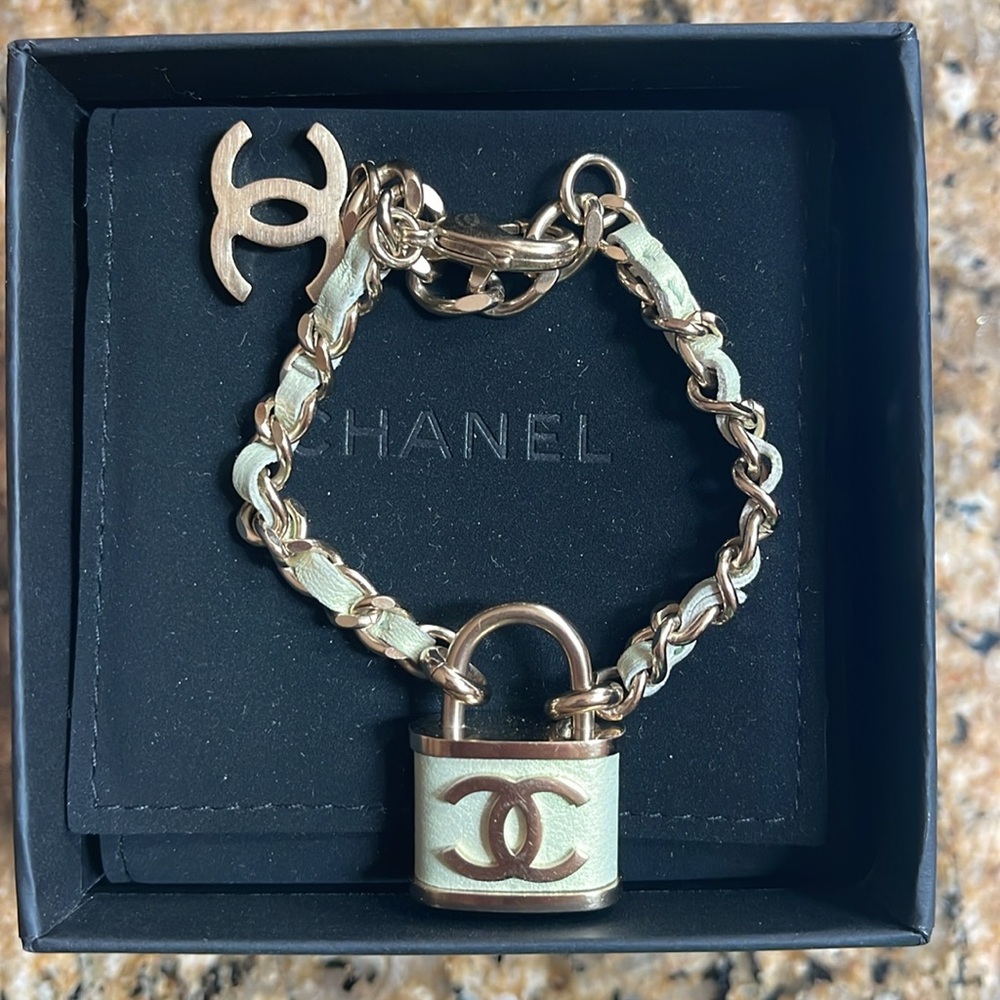Chanel Bracelet with Lock Charm